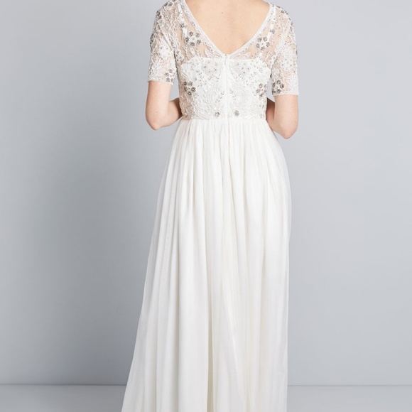 Modcloth Everlasting Romance Maxi Wedding Dress - Picture 2 of 5